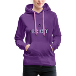 Braut Frauen Premium Hoodie - Purple