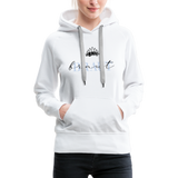 Braut Frauen Premium Hoodie - Weiß