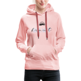 Braut Frauen Premium Hoodie - Kristallrosa