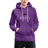 Braut Frauen Premium Hoodie - Purple