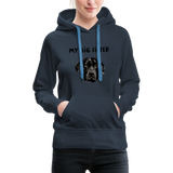 Big Sister Frauen Premium Hoodie - Navy