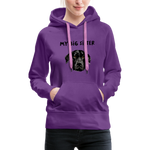 Big Sister Frauen Premium Hoodie - Purple