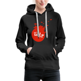 Sail Away Frauen Premium Hoodie - Schwarz