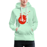 Sail Away Frauen Premium Hoodie - helles Mintgrün