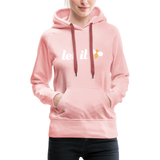 Let It Bee Frauen Premium Hoodie - Kristallrosa