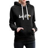 Let It Bee Frauen Premium Hoodie - Anthrazit