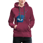 Sail Away Frauen Premium Hoodie - Bordeaux