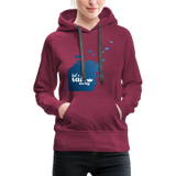 Sail Away Frauen Premium Hoodie - Bordeaux