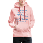 Ocean Air Frauen Premium Hoodie - Kristallrosa