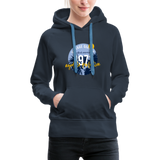 1971 Frauen Premium Hoodie - Navy