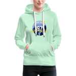 1971 Frauen Premium Hoodie - helles Mintgrün