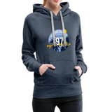 1971 Frauen Premium Hoodie - Jeansblau