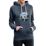 1971 Frauen Premium Hoodie - Jeansblau