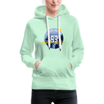 1991 Frauen Premium Hoodie - helles Mintgrün