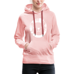 Löwe Frauen Premium Hoodie - Kristallrosa