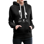 Hase Frauen Premium Hoodie - Anthrazit