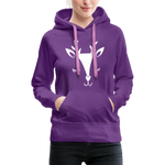 Reh Frauen Premium Hoodie - Purple