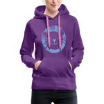 Löwe Frauen Premium Hoodie - Purple