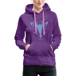Reh Frauen Premium Hoodie - Purple