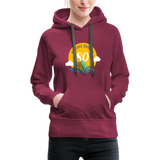 80´s Frauen Premium Hoodie - Bordeaux