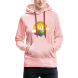 80´s Frauen Premium Hoodie - Kristallrosa