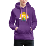 80´s Frauen Premium Hoodie - Purple