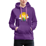 80´s Frauen Premium Hoodie - Purple