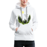 Slow Down Frauen Premium Hoodie - Weiß