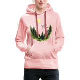 Slow Down Frauen Premium Hoodie - Kristallrosa