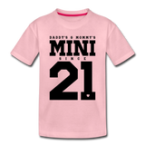 Mini Kinder Premium T-Shirt - Hellrosa