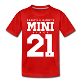 Mini Kinder Premium T-Shirt - Rot