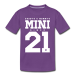 Mini Kinder Premium T-Shirt - Lila