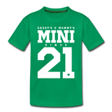 Mini Kinder Premium T-Shirt - Kelly Green