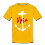 Moin Kinder Premium T-Shirt - Sonnengelb