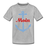 Moin Kinder Premium T-Shirt - Grau meliert