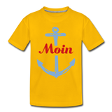 Moin Kinder Premium T-Shirt - Sonnengelb