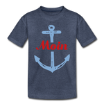 Moin Kinder Premium T-Shirt - Blau meliert