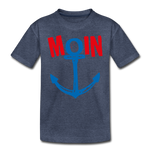 Moin Kinder Premium T-Shirt - Blau meliert