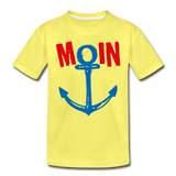 Moin Kinder Premium T-Shirt - Gelb