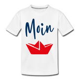 Moin Kinder Premium T-Shirt - Weiß