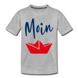 Moin Kinder Premium T-Shirt - Grau meliert