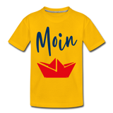 Moin Kinder Premium T-Shirt - Sonnengelb