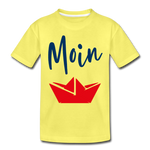 Moin Kinder Premium T-Shirt - Gelb