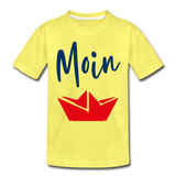 Moin Kinder Premium T-Shirt - Gelb