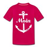 Moin Kinder Premium T-Shirt - dunkles Pink