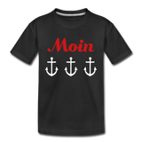 Moin Kinder Premium T-Shirt - Schwarz