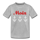 Moin Kinder Premium T-Shirt - Grau meliert