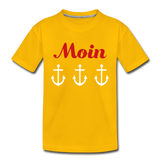 Moin Kinder Premium T-Shirt - Sonnengelb