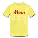 Moin Kinder Premium T-Shirt - Gelb