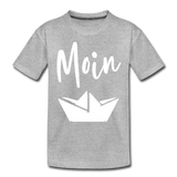 Moin Kinder Premium T-Shirt - Grau meliert